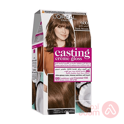 L`Oreal Paris Casting Cremegloss 600 Dark Blond |72Ml