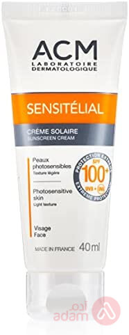 Acm Sensitelial Sun Screen Cream Spf100+| 40Ml