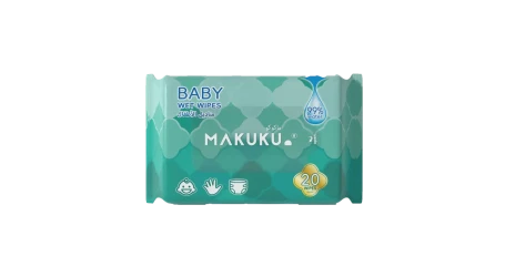 MAKUKU Baby Wet Wipes 20 Sheets