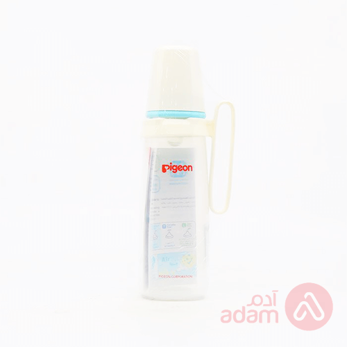 Pigeon Nursing Plastic Bottle White With Hand | 240Ml