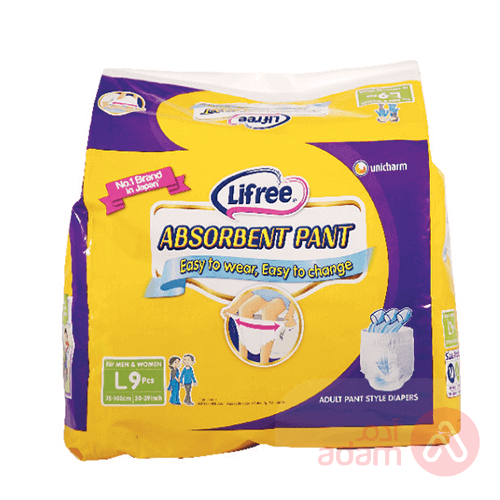 Lifree Adult Culotte High Absorb L | 9Pcs