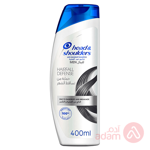 Head&Shoulders Shampoo Men Hairfall Defense | 400Ml