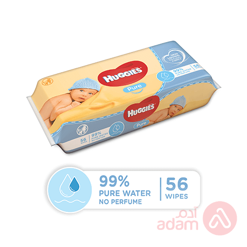 Huggies Baby Wipes Pure | 56Wipes