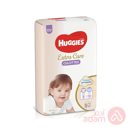 Huggies Extra Care Culottes No.3 | 58Pcs