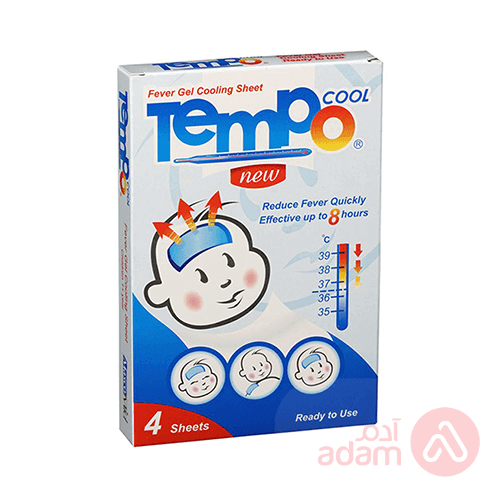 Tempo Cool Fever Children +1 Years | 4Pcs