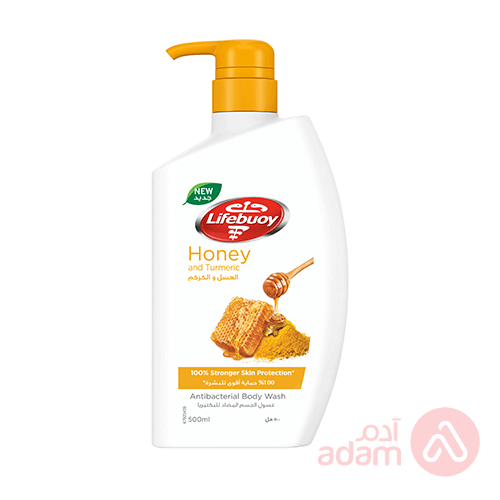 Lifebuoy Body Wash Hony And Turmeric | 500Ml