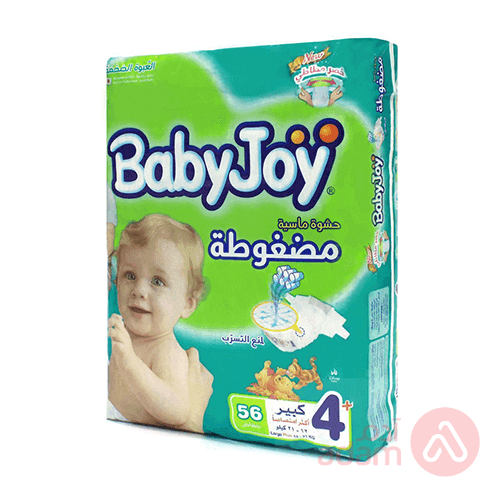 Baby Joy Mega Large No 4+ | 56 Diapers