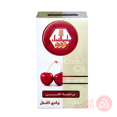 Wadi Al Nahil Castor Oil Cherr Y | 60Ml