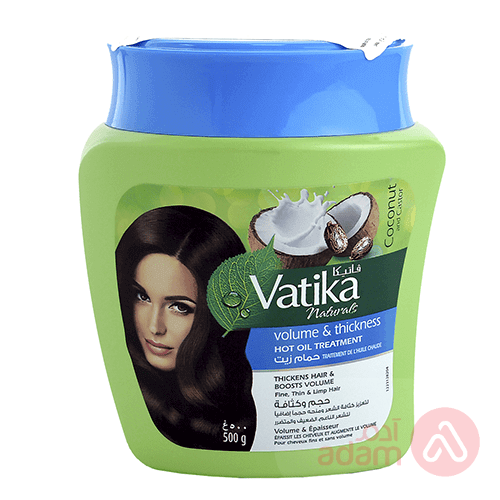 Vatika Hot Oil Treatment Volume & Thickne | 500G(Blue)