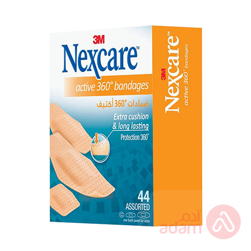 Nexcare 3M Active 360 Bandages Assotred | 44Pcs