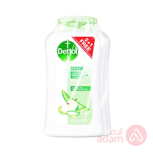 Dettol Body Wash Soothe Aloe&Apple | 250Ml2+1
