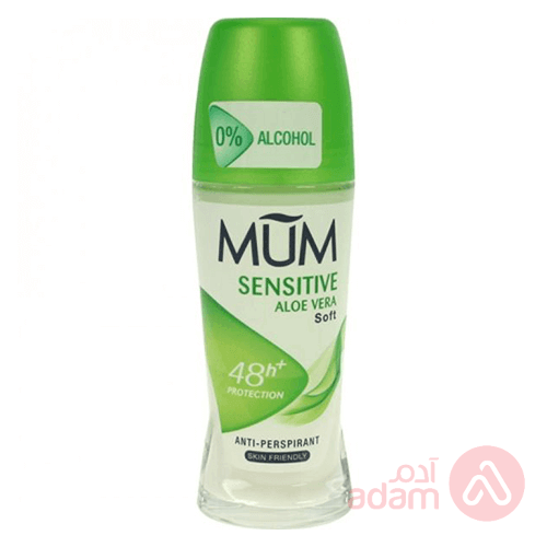 Mum Deodorant Roll-On Sensitive Aloe Vera | 75Ml