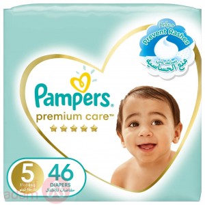 Pampers Premium Care No 5 (11-18 Kg) 46Pcs