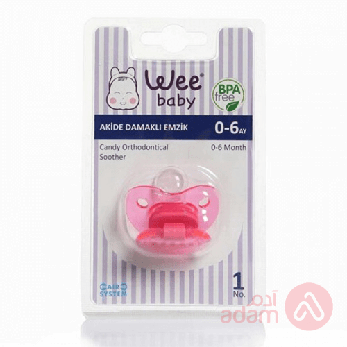 Wee Baby Silicone Activate Pacifier Anatomic | No 1 Blister