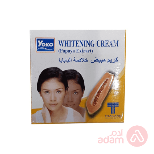 Yoko Whitening Cream Papaya Extract | 4Gm