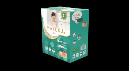 MAKUKU BABY DIAPER DAILY CARE NO 6 PANTS 60