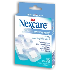 NEXCARE 3M WATERPROOF BANDAGES ASSORTED 588-30DN 30PCS