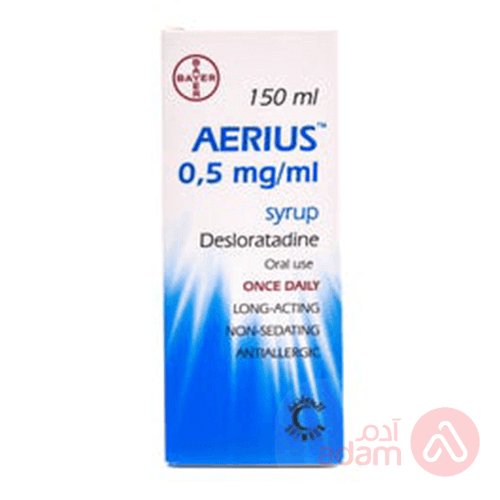 Aerius 0.5Mg/Ml Syrup | 150Ml
