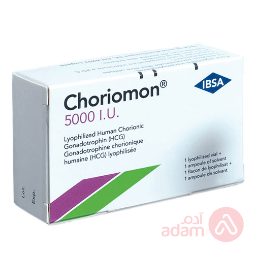 Choriomon + Amp Of Solvent Vial | 5000 I.U
