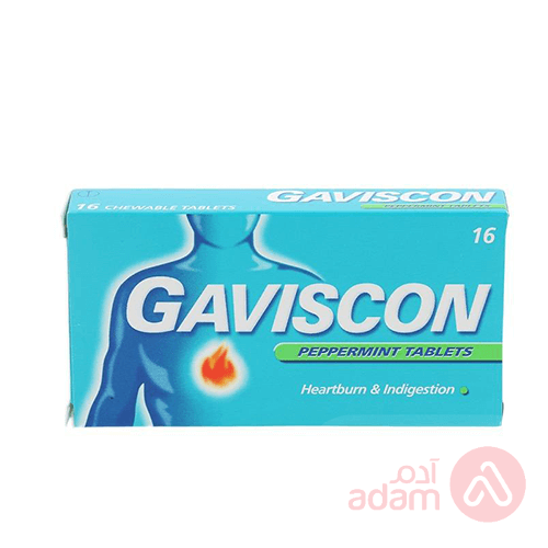 Gaviscon Peppermint | 16 Chewabletab