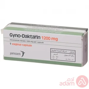 Gyno Daktarin 1200Mg | 1 Vaginal Ovules