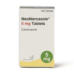 NEOMERCAZOLE 5MG FOR THYROID DISORDERS | 100TAB