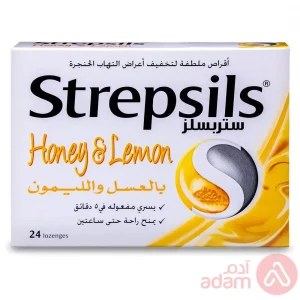Strepsils Honey Lemon 24 Lozenges