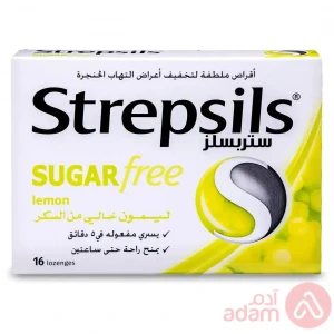 Strepsils Suger-Free Lemon | 16 Lozenges