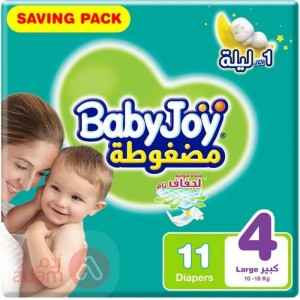 Baby Joy Saving Large No 4 | 11 Diapers