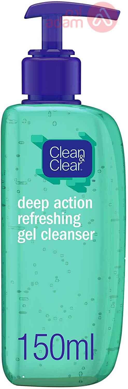 Clean & Clear Deep Action Refreshing Gel Cleanser | 150Ml