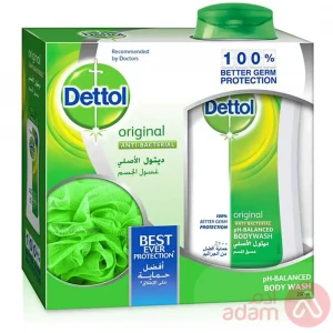 Dettol Body Wash Original | 250Ml + Loofah