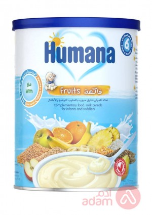 Humana Milk Cereals Fruits 400Gm