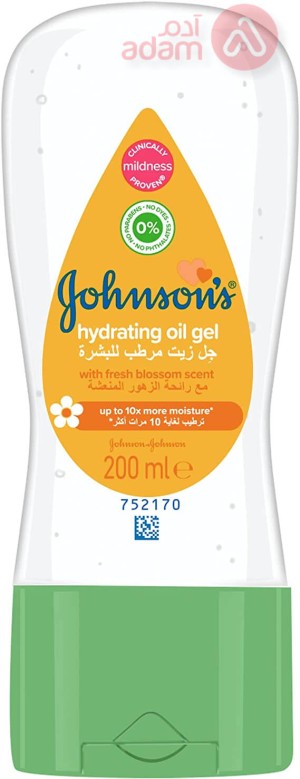 Johnson's Baby Oil Gel with Blossom Scent 200 ml