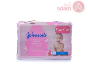 Johnson's Baby Wipes Gentle All Over 168 Wipes (2 + 1)