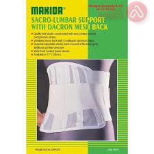 Makida Sacro-Lumbar Support With Dacron Mesh Back(Rwae210-S)