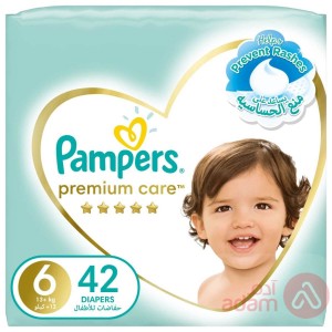 Pampers Premium Care No 6 (16+ Kg) | 42Pcs