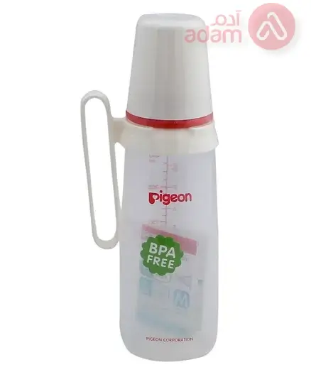Pigeon Plastic Bottle 240ML With Handel