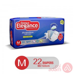 Sanita Elegance Adult Diapers Medium | 22Pcs