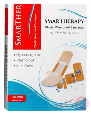 Smartherapy Plastic Bandages Box 50 Mixed