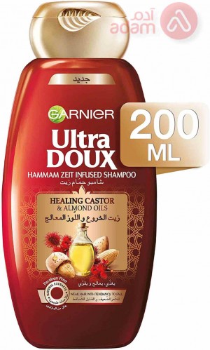 Garnier Ultra Doux Shampoo Castor & Almond Oils | 200Ml