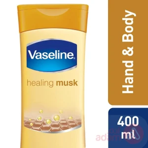 Vaseline Lotion Healing Musk 400Ml