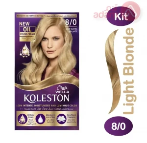 Wella Koleston Kit Color Cream 8 0 Light Blonde | 50Ml