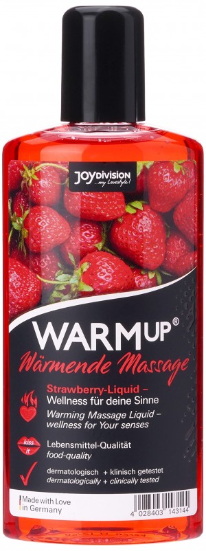 Warm Up Massage Oil Strawberry | 150 Ml