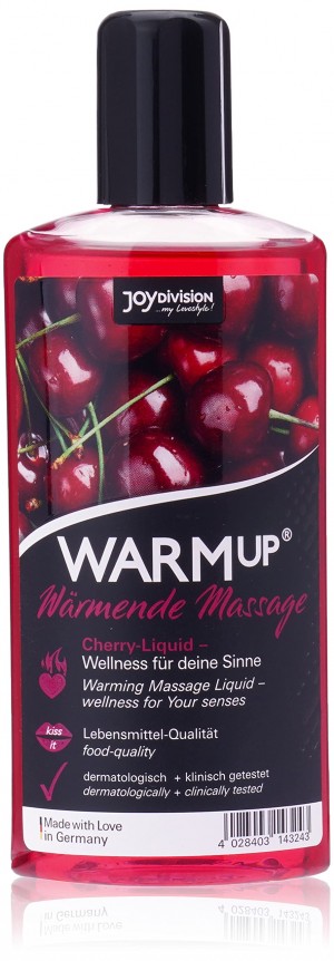 Warm Up Massage Liquid Cherry | 150 Ml