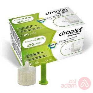 Droplet Insulin Pen Needles 0.23Mm*4Mm 32G