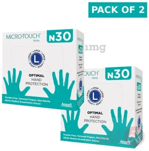 Micro-Touch N30 Latex Free Gloves Large