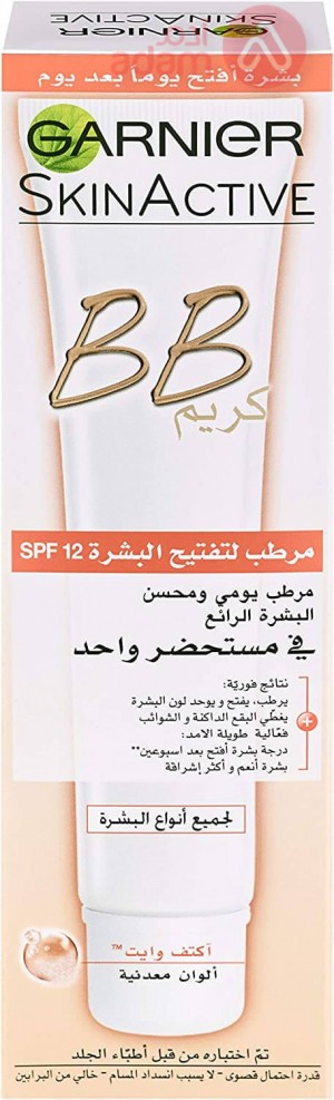 Garnier Skin Active Bb Cream Fairness Moisturizer Spf12 All On One | 40Ml
