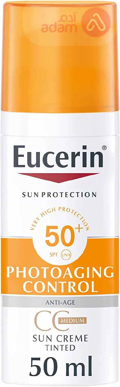 Eucerin Photoaging 50+Sun Cream Tinted M | 50Ml