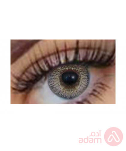 Wink Monthly Color Contact Lenses Silver Grey