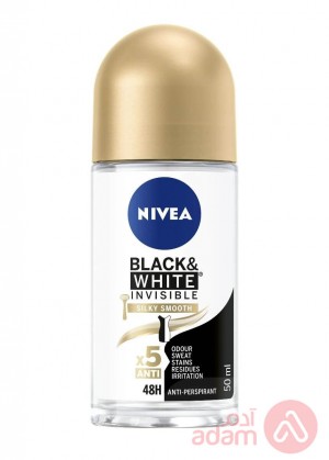 Nivea Roll Invis B&W Silky Smooth | 50Ml